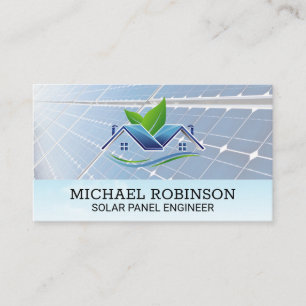 Carte De Visite Panneaux solaires   Clouds et Sky Eco Home