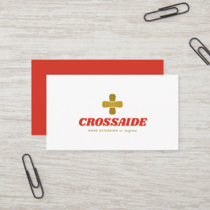 Carte De Visite Pansement Croix Guérison & Soin