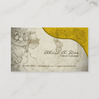 Carte De Visite Papier vintage