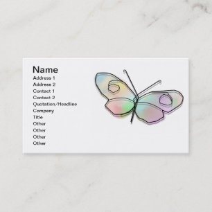 Carte De Visite Papillon
