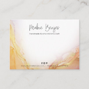 Carte De Visite Paquet Pauline Benjes Golden2