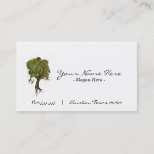 Carte de visite "par arbre"