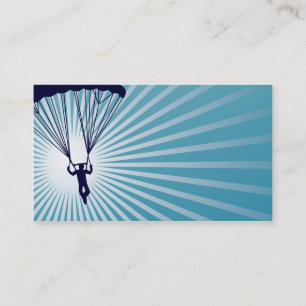 Carte De Visite parachutisme extrèmement haut