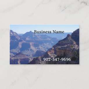 Carte De Visite Parc national du Grand Canyon, bord sud      