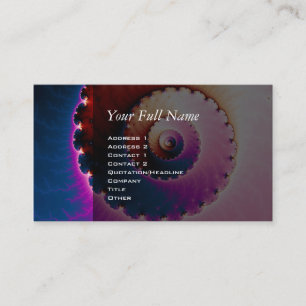 Carte De Visite Parfait - Art Fractal