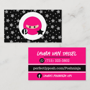 Carte de visite parfaitement Posh