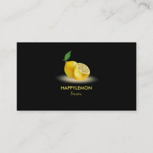 Carte De Visite Parfum Fruit Noir Citron citron citron citron citr