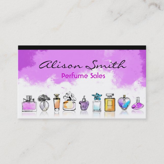 Carte De Visite Parfum tu Sales (Devant)