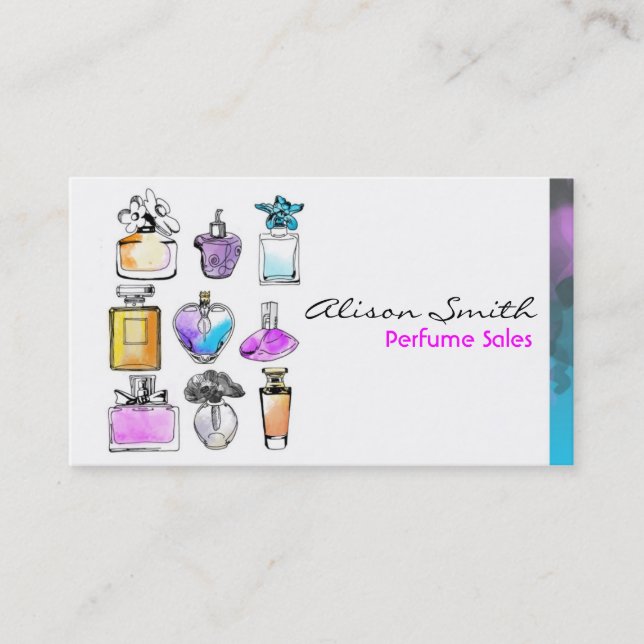Carte De Visite Parfum tu Sales (Devant)