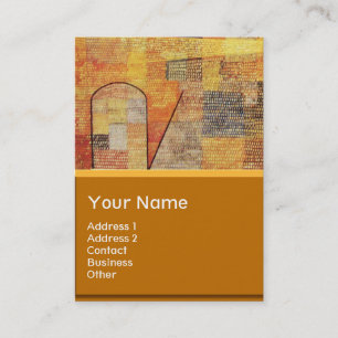 CARTE DE VISITE PARNASSUS / ABSTRAIT