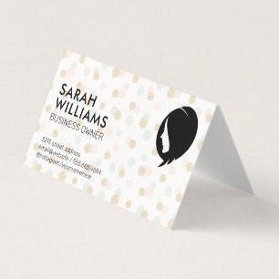 Carte De Visite Parties scintillant Confetti Point Polka Beaut