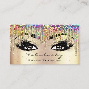 Carte De Visite Parties scintillant de Parties scintillant Eyebrow