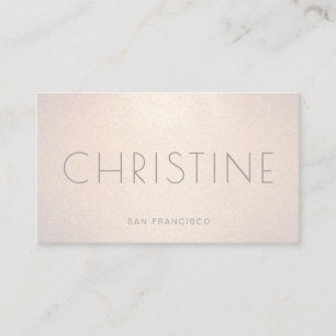 Carte De Visite parties scintillant faux champagne