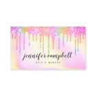 Parties scintillant holographique rose arc-en-ciel