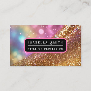 Carte De Visite Parties scintillant Opal Collection Holographique