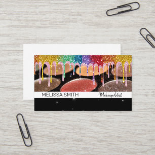 Carte De Visite Parties scintillant Palette de maquillage