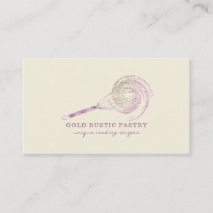 Carte De Visite Parties scintillant  Sparkle Rose Gold Bakery ivoi