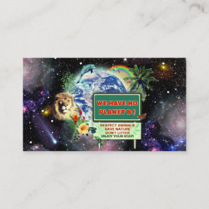 Carte De Visite Pas de planète B