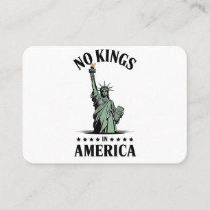 Carte De Visite Pas de rois en Amérique Statue de la Liberté