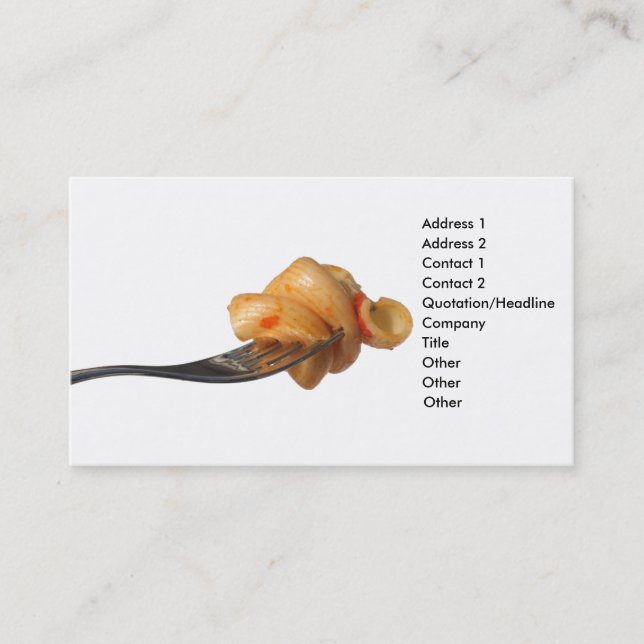 Carte de visite passé (Devant)