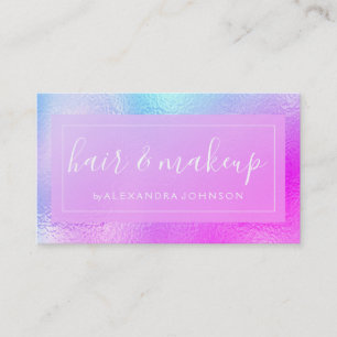 Carte De Visite Pastel Iriascendance Foil