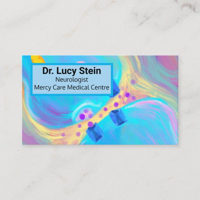 Carte De Visite Pastel Synapse (Devant)