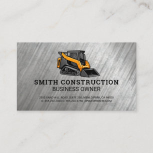 Carte De Visite Patiner   Véhicule de construction   Constructeur