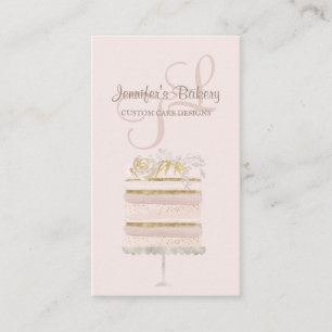Carte De Visite Pâtisserie Boulangerie Gâteaux Pâtisserie scintill