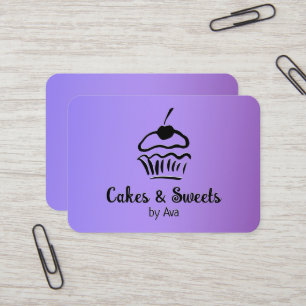 Carte De Visite Pâtisserie Maison Gâteau Maison