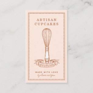 Carte De Visite Pâtissier Boulangerie Gâteaux Chef Pâtissier