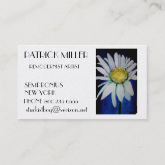CARTE DE VISITE PATRICK MILLER