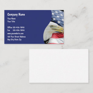 Carte de visite patriotique