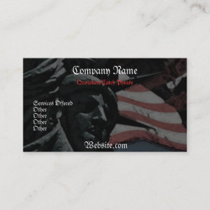 Carte de visite patriotique