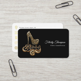 Carte De Visite Patron moderne