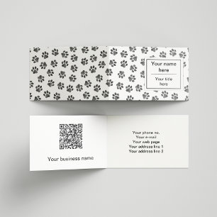 Carte De Visite Patrouilles de Doodle, Paws de Chien, Paws de Chat