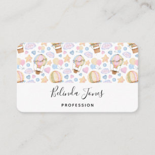 Carte De Visite Patters de Whimsical Watercolor