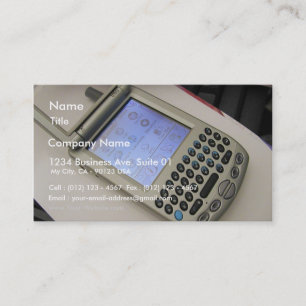 Carte De Visite Paumes de portables de Pda Handhelds