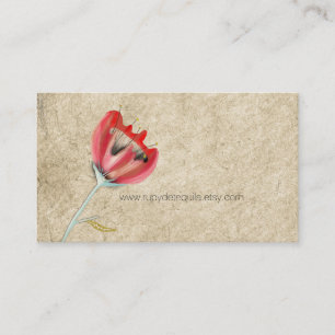 Carte De Visite Pavot de Californie