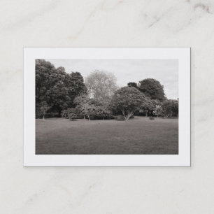 Carte De Visite Paysage du parc (bordé)
