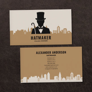 Carte De Visite Paysage urbain - Chapeauteur