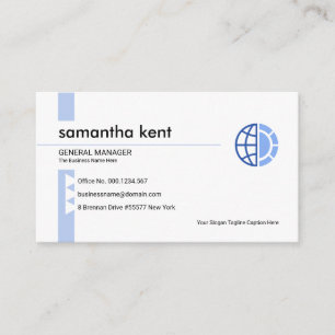 Carte De Visite PDG, fondateur d'une start-up simple et minimalist