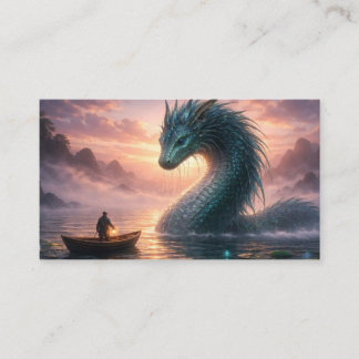 Carte De Visite Peaceful Sea Creature Fantasy Business Card