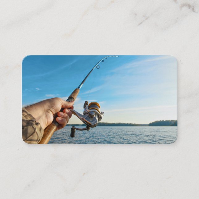 Carte De Visite Pêche à la mouche (Devant)