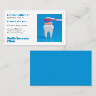 Carte De Visite Pédiatre dentiste   Cabinet dentaire