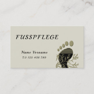 Carte De Visite Pédicure