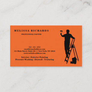Carte de visite peintre