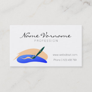 Carte De Visite Peintre artistique