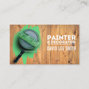 Carte De Visite Peintre et décorateur professionnel