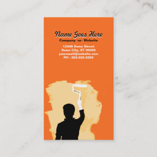 Carte De Visite peintre professionnel