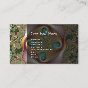 Carte De Visite Peinture - Art fractal